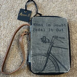 Bicycle small purse / wristlet